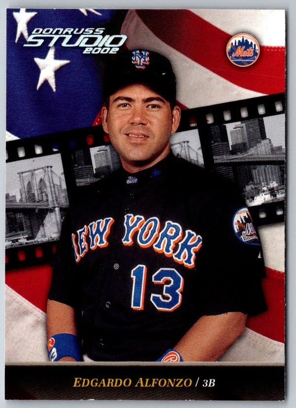 2002 Donruss Studio Edgardo Alfonzo #101