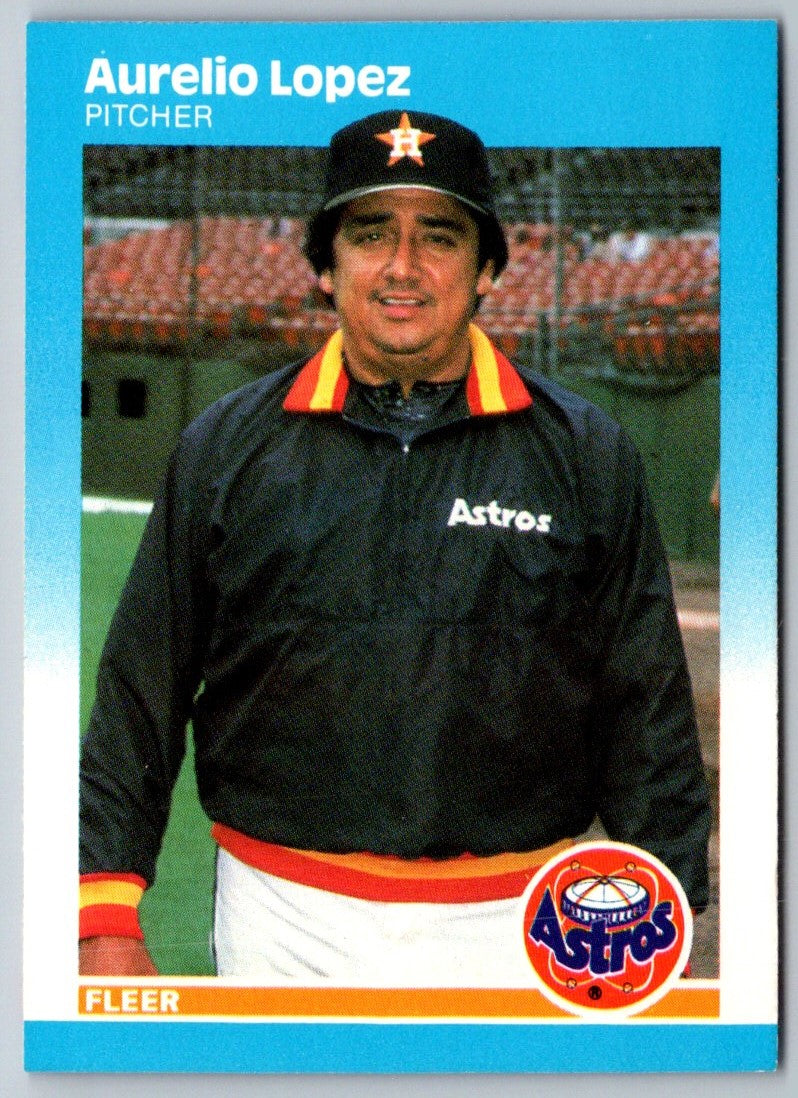 1987 Fleer Aurelio Lopez