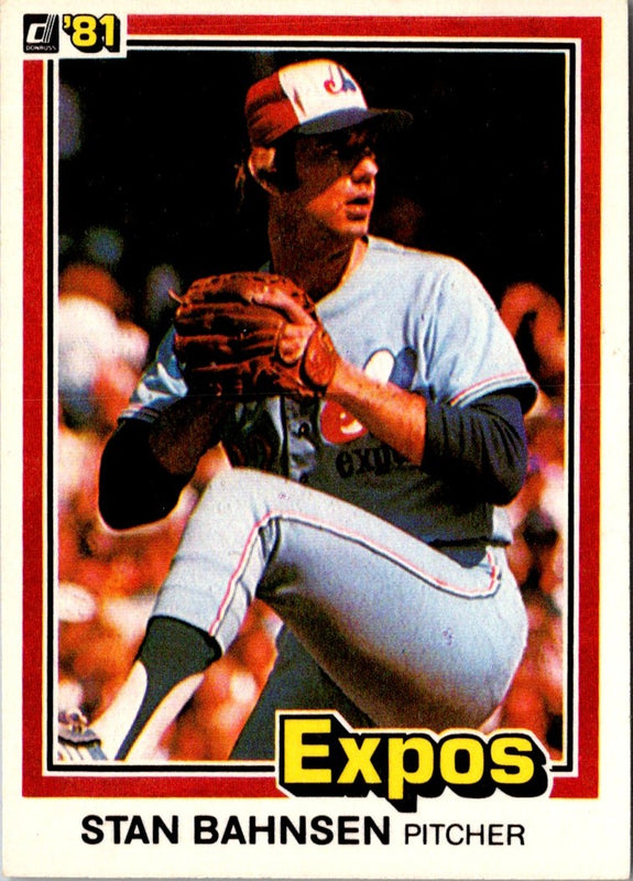 1981 Donruss Stan Bahnsen #452