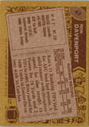 1986 Topps Ron Davenport