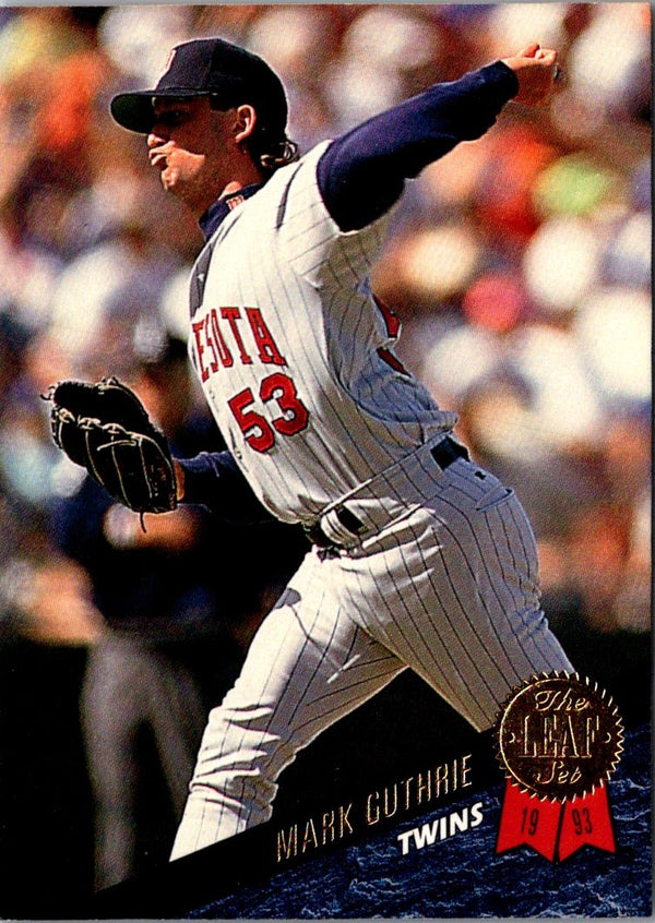 1993 Leaf Mark Guthrie #251
