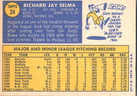 1970 Topps Dick Selma #24 EX-MT+