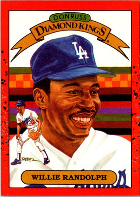 1987 Donruss Willie Randolph #19