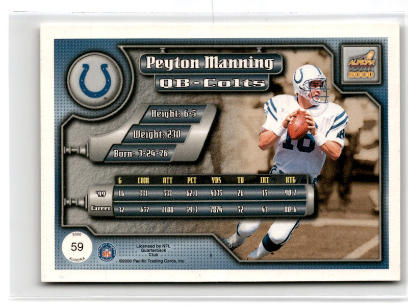 2000 Pacific Aurora Peyton Manning