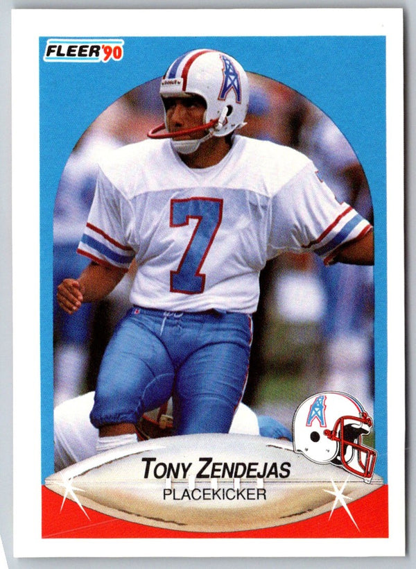 1990 Fleer Tony Zendejas #138