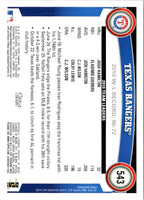 2011 Topps Texas Rangers #543