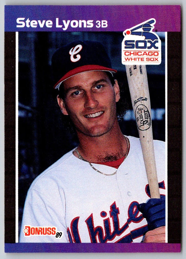 1989 Donruss Steve Lyons #253