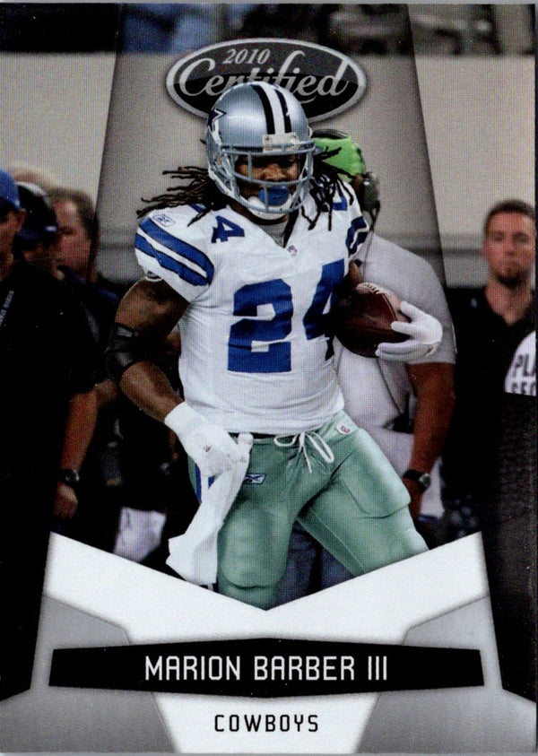 2010 Panini Certified Marion Barber III #40