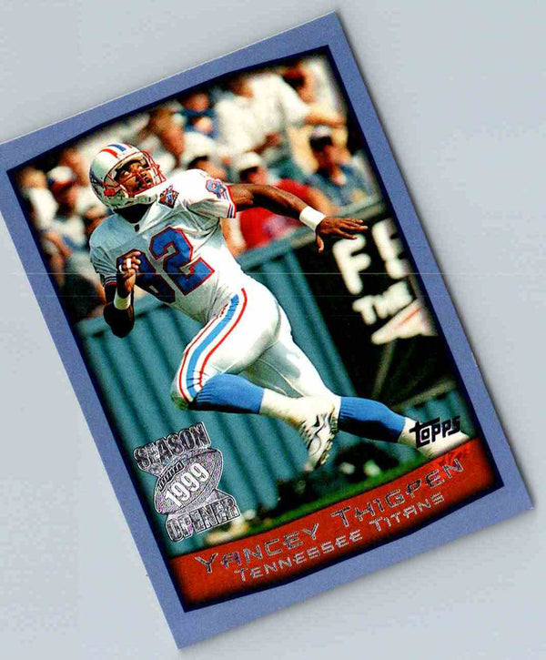 1999 Topps Yancey Thigpen #49