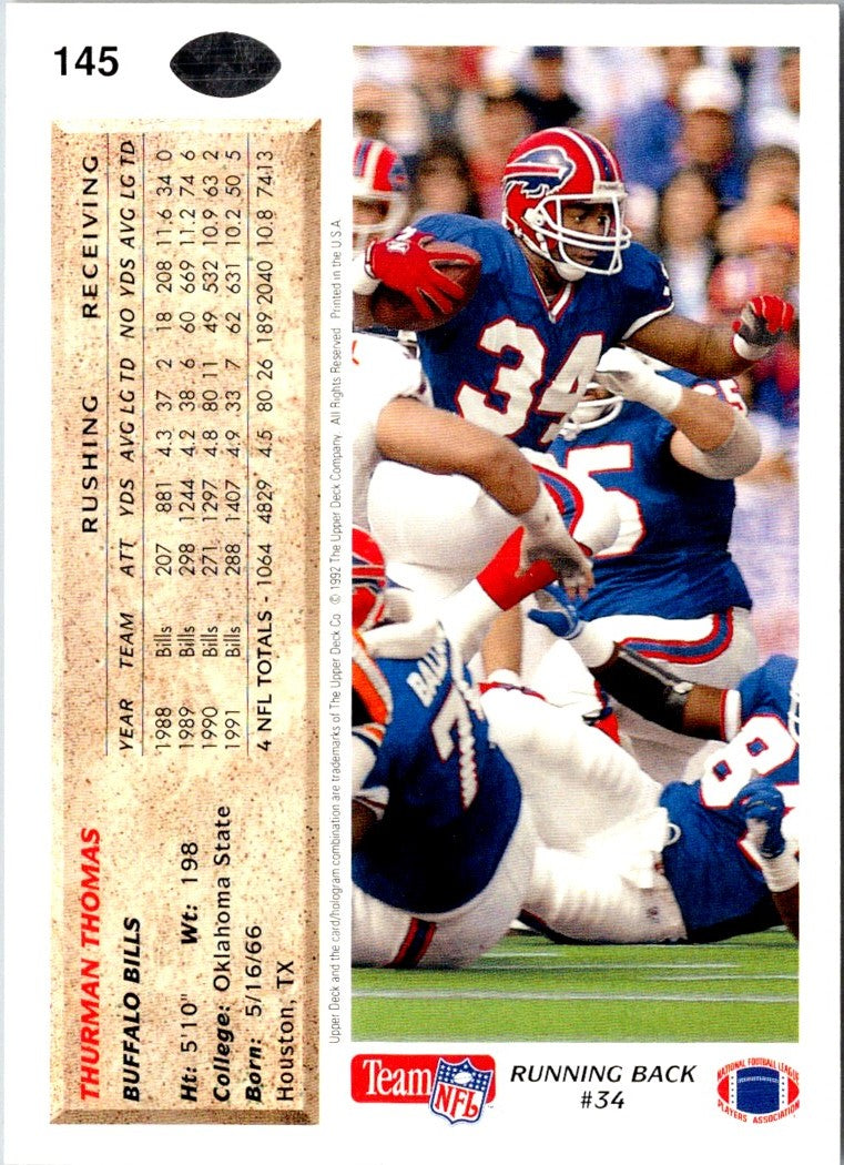 2003 Upper Deck Thurman Thomas