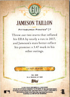 2018 Topps Gypsy Queen Jameson Taillon #249