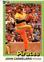 1981 Donruss John Candelaria #374