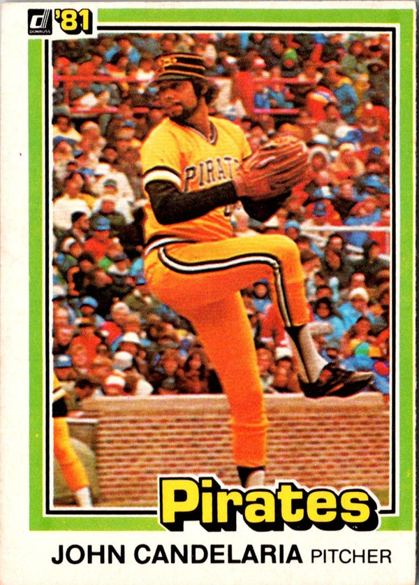 1981 Donruss John Candelaria #374