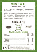 1998 Fleer Tradition Vintage Moises Alou