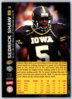 1997 Score Board Sb Sedrick Shaw #38