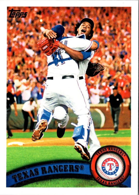 2011 Topps Texas Rangers #543