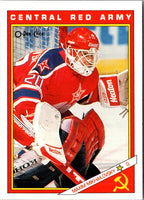1991 O-Pee-Chee Sharks & Russians Inserts Max Mikhailovsky #22R