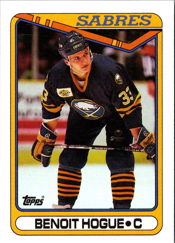 1990 Topps Benoit Hogue #215
