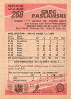 1989 O-Pee-Chee Greg Paslawski #268