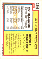 1992 Topps Gold Denny Martinez #394