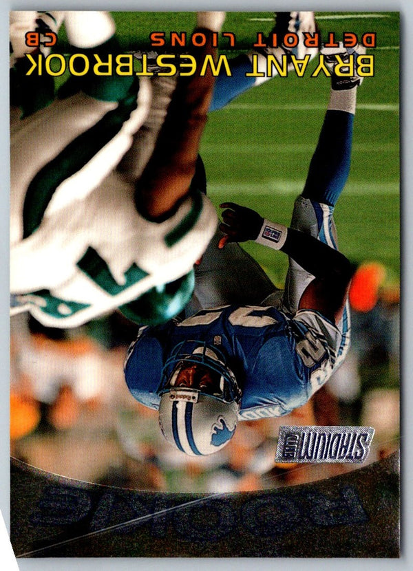 1997 Stadium Club Bryant Westbrook #163 Rookie