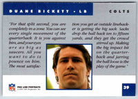 1991 ProLine Duane Bickett #39