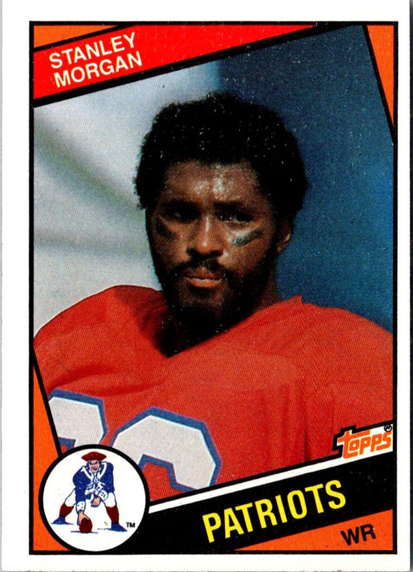 1984 Topps Stanley Morgan #140