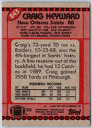 1990 Topps Craig Heyward