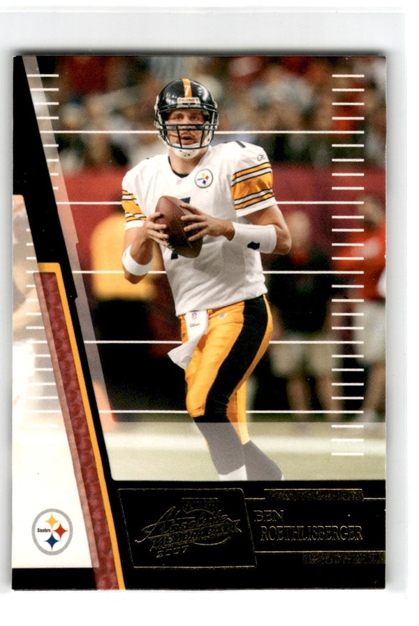 2007 Playoff Absolute Memorabilia Ben Roethlisberger #111