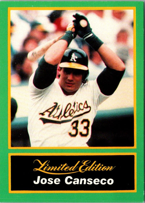 1989 CMC Jose Canseco Jose Canseco #6