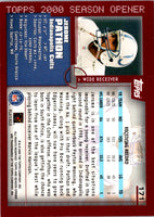 2000 Topps Season Opener Jerome Pathon #171