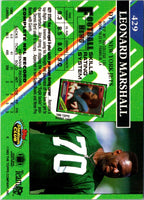 1993 Stadium Club Super Teams Bowl Leonard Marshall #429