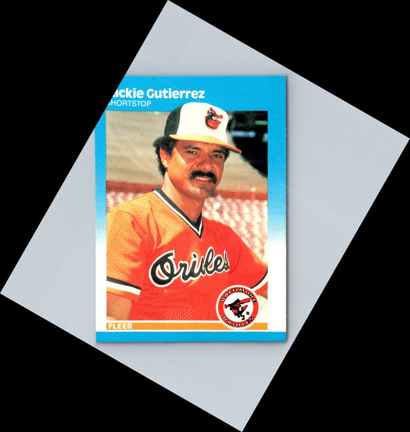 1985 Fleer Jackie Gutierrez