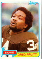 1981 Topps Greg Pruitt #415 NM-MT