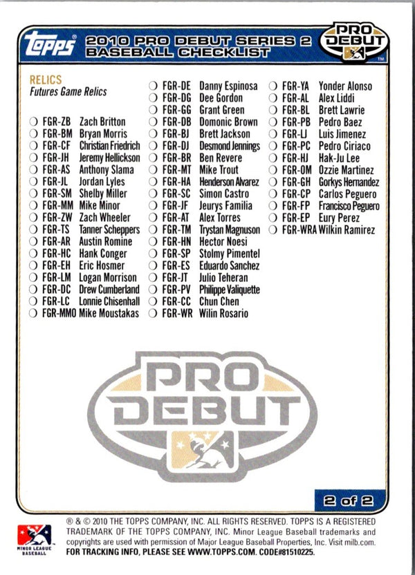 2010 Topps Pro Debut Jesus Montero #TT4