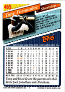 1993 Topps Tony Fernandez