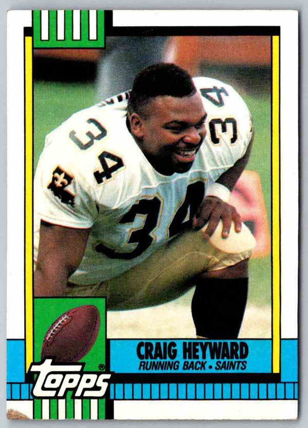 1990 Topps Craig Heyward #243