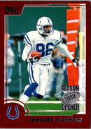 2000 Topps Season Opener Jerome Pathon