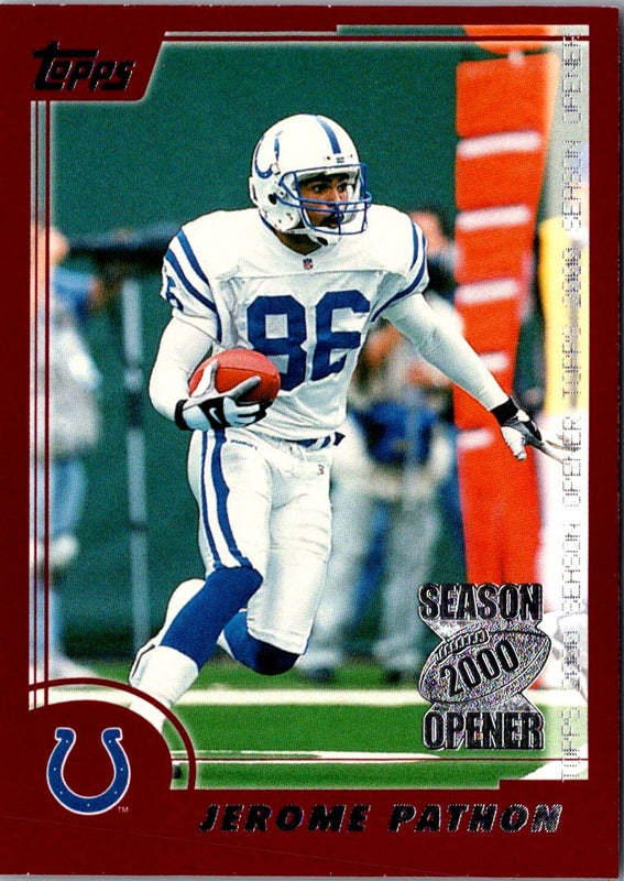 2000 Topps Season Opener Jerome Pathon #171
