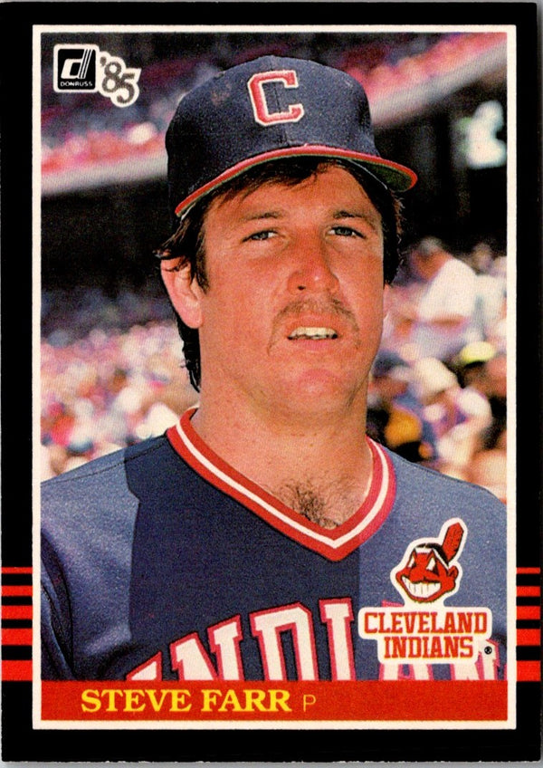 1985 Donruss Steve Farr #653 Rookie