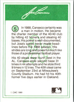 1989 CMC Jose Canseco Jose Canseco #5