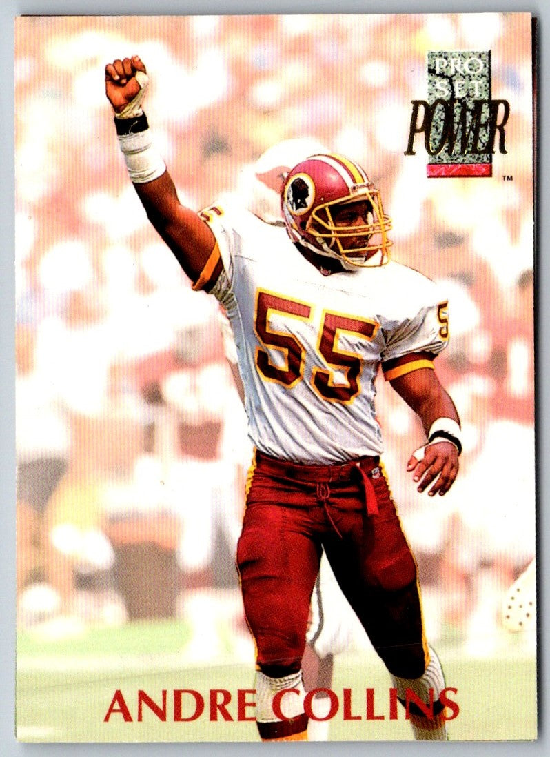 1992 Pro Set Power Andre Collins