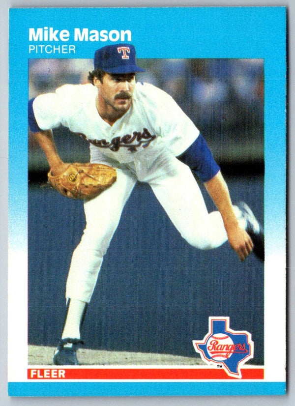 1987 Fleer Mike Mason #129