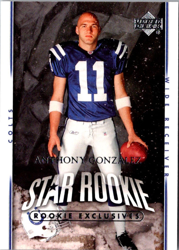 2007 Upper Deck Star Rookies Rookie Exclusives Edition Anthony Gonzalez #292