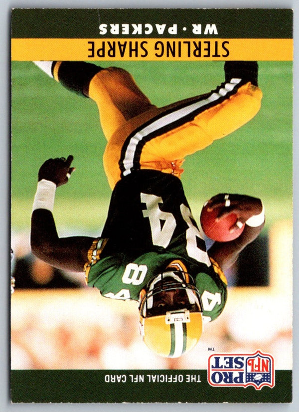 1990 Pro Set FACT Cincinnati Sterling Sharpe #114