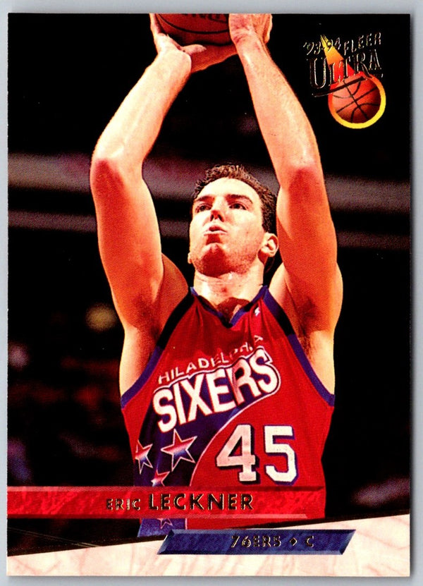 1993 Ultra Eric Leckner #314