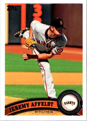 2011 Topps Jeremy Affeldt #571
