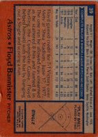 1978 Topps Floyd Bannister #39 Rookie