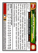 2008 Topps Wesley Wright