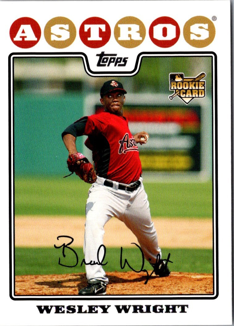 2008 Topps Wesley Wright